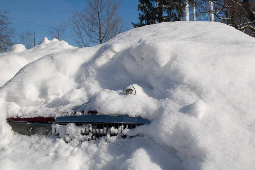 Middlefield, Ohio, Snowed 20080103