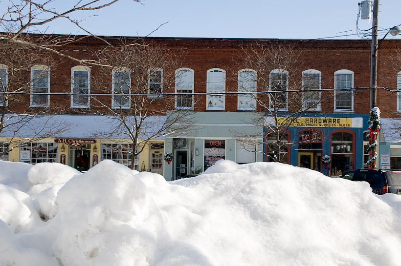 Middlefield, Ohio, Snowed 20080103